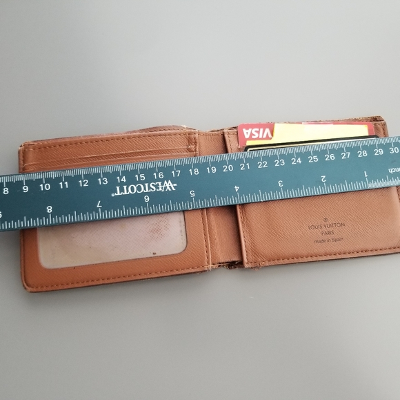 Louis Vuitton LV Vintage Men's Bilfold Wallet Signature/Spain - Picture 10 of 13